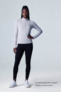 Women's PerformaWool Classic Fit Half Zip Long Sleeve Top