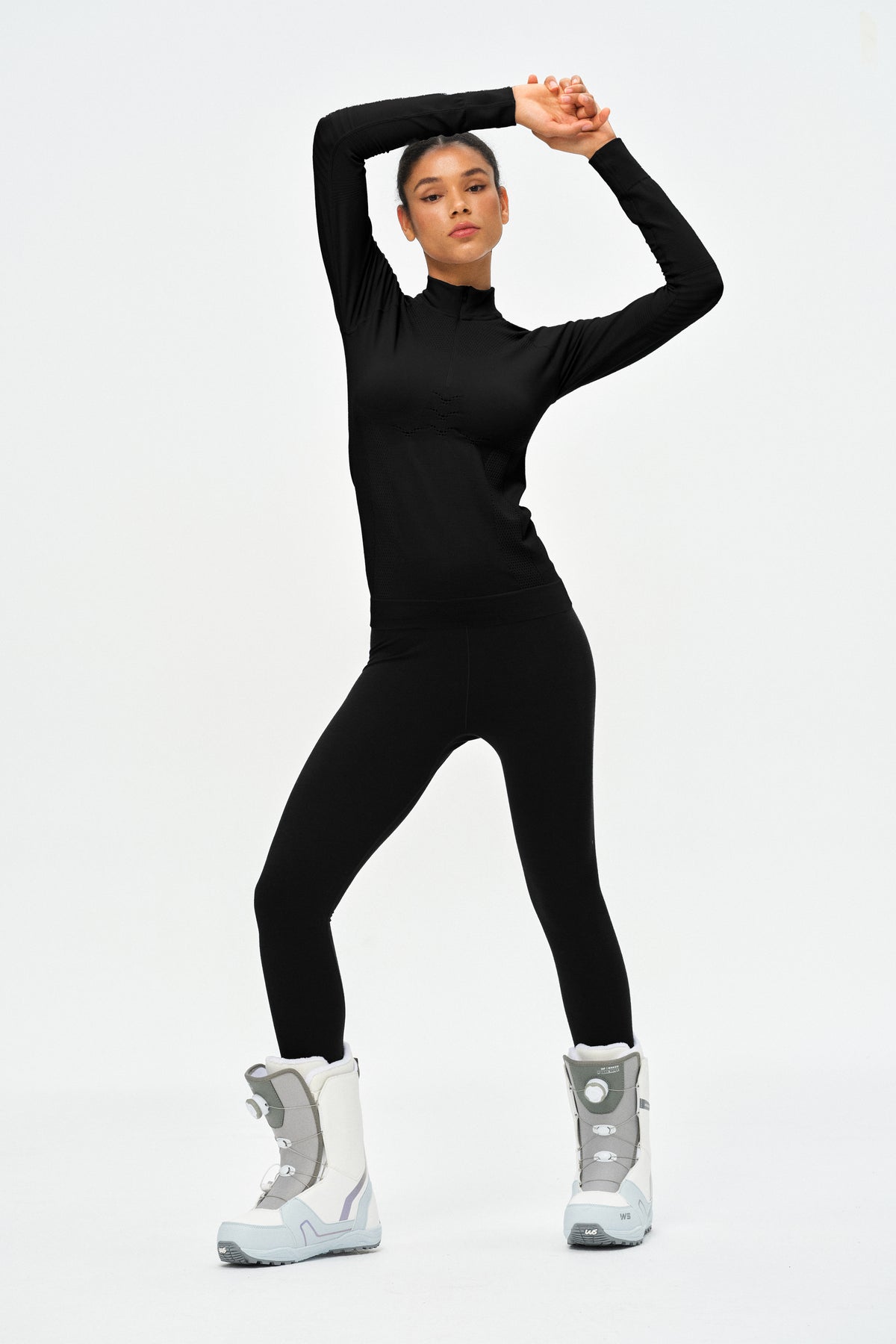 PerformaWool Ski Baselayer Half Zip