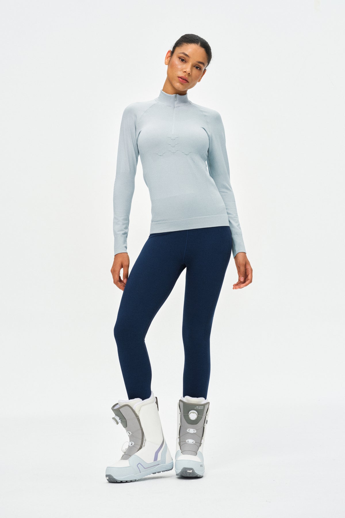 PerformaWool Ski Baselayer Half Zip