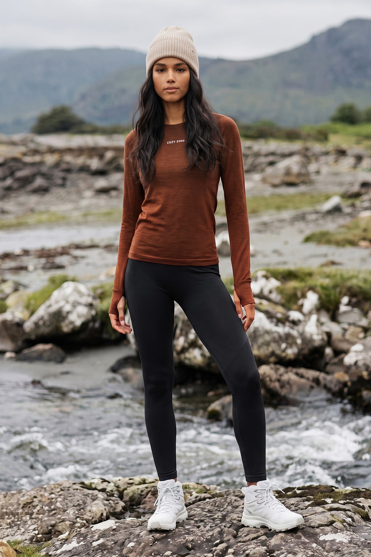 Women's PerformaWool Run Flow Set