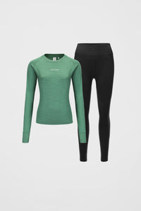 Women's PerformaWool Run Flow Set